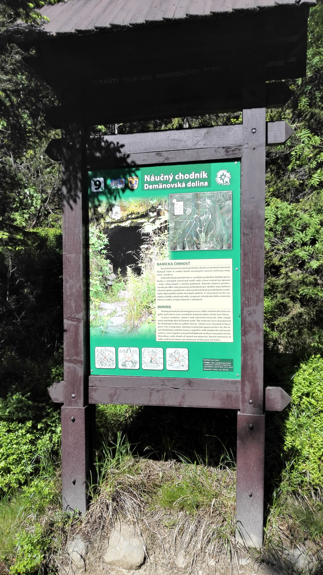 Nature Trail in Demänovská Valley