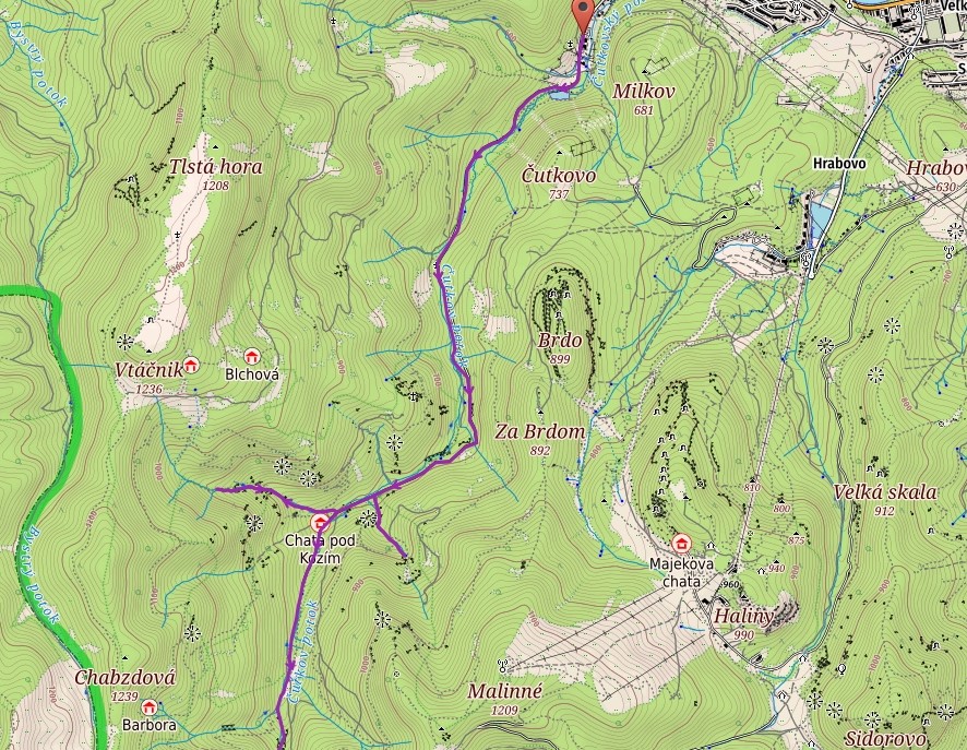 Nature Trail Čutkovská Valley