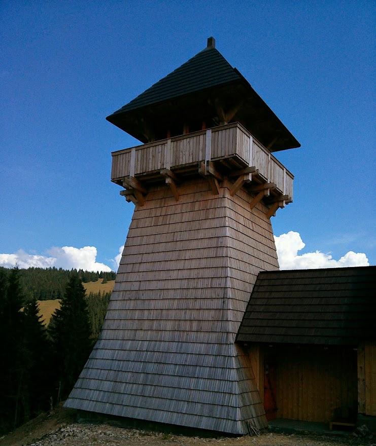 Horská chata Krajčov vrch (970 m n.m.) z Nižnej Boci
