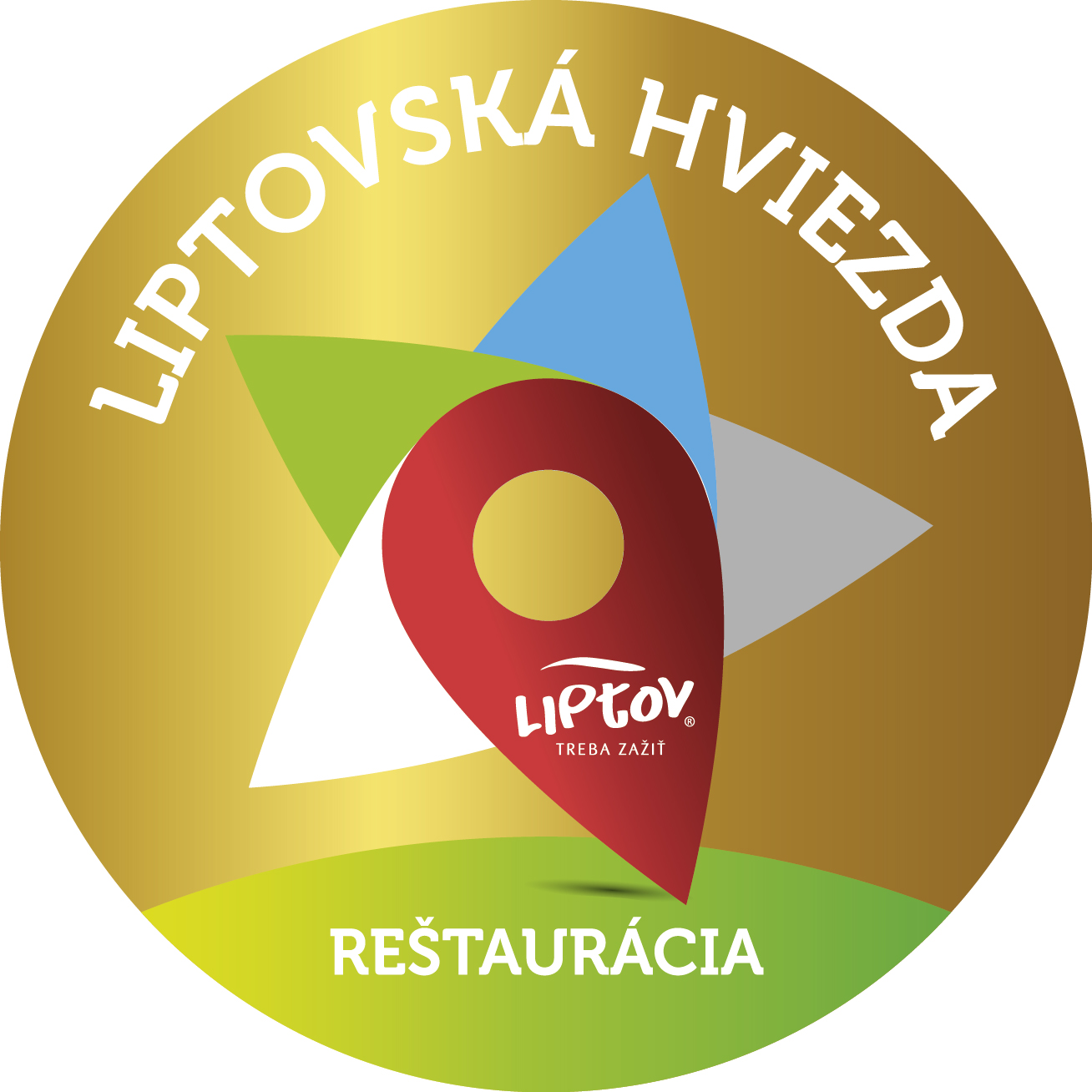 liptovska hviezda logo zlata restauracia