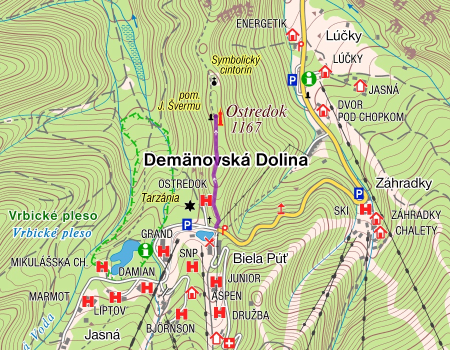 Trasa-Rozhladna-Ostredok-Hiking_mapa