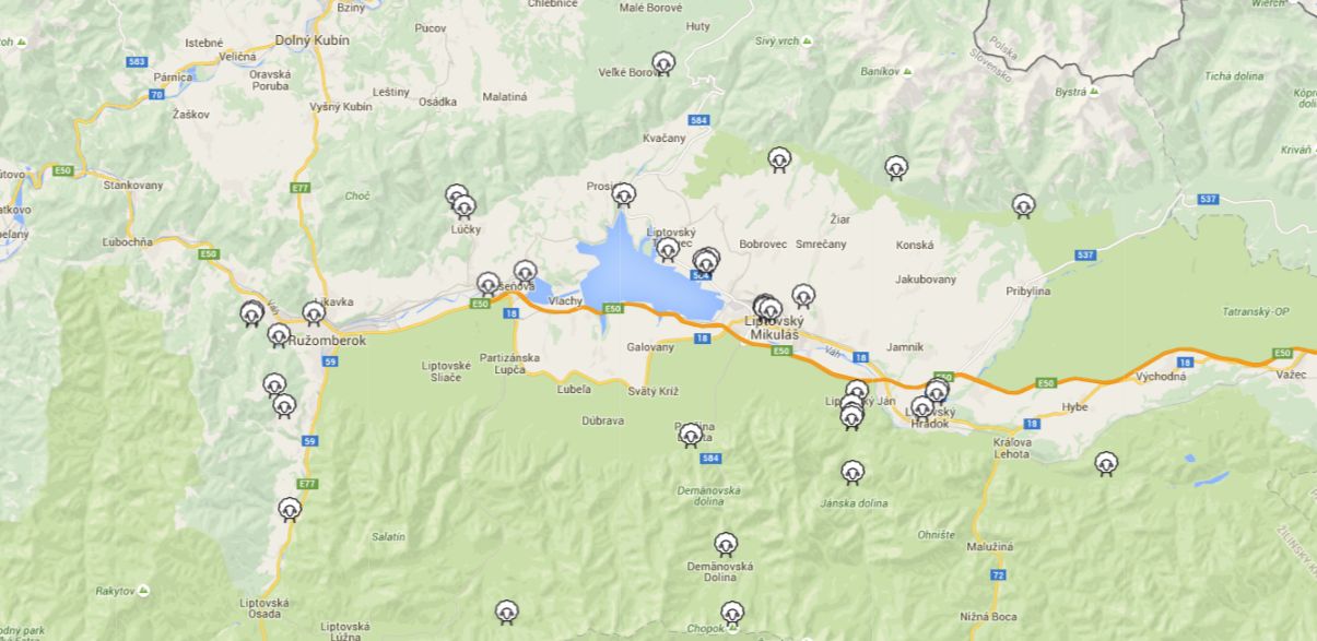 mapa s ovcami