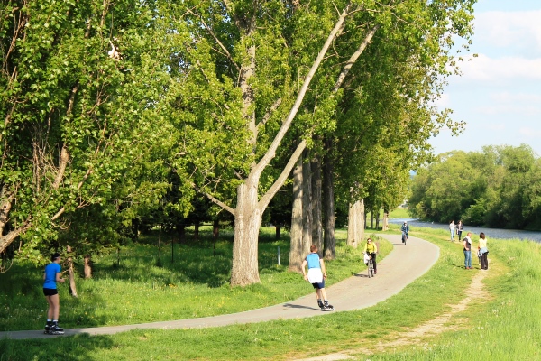 Cycling trail in Liptovský Mikuláš
