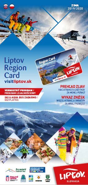 Przewodnik po Liptowe Liptov Region Card ZIMA 2019/2020 SK – PL