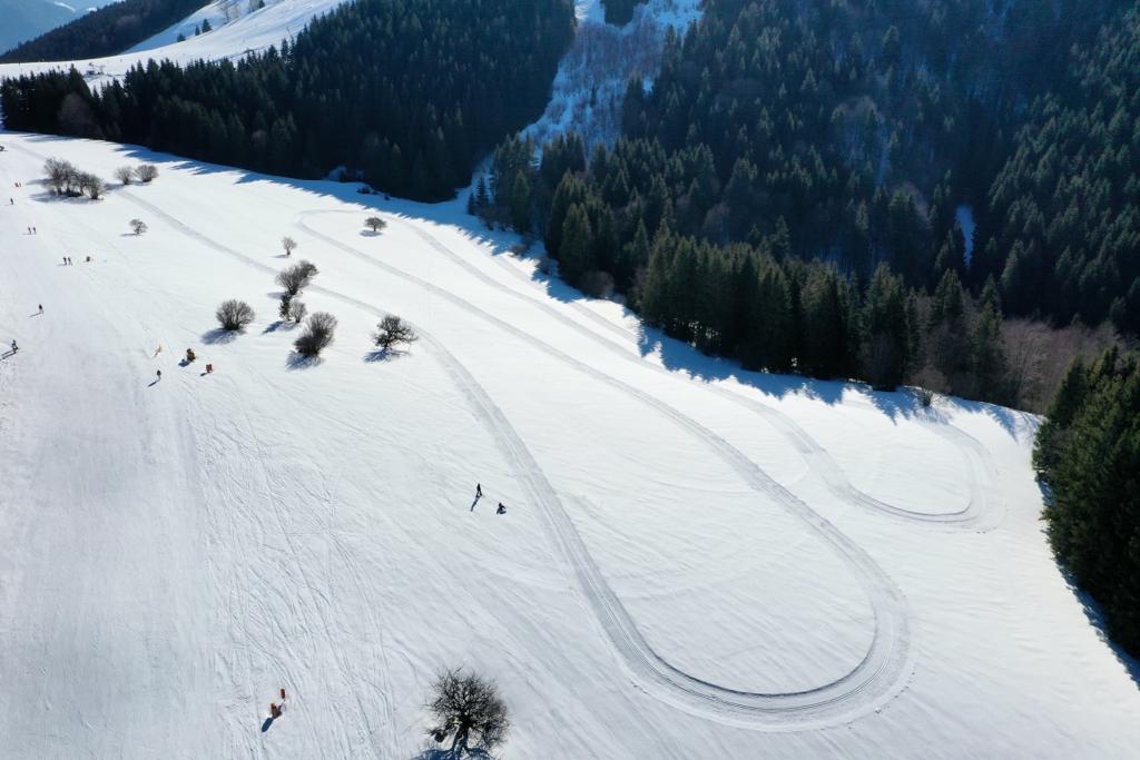 Circuit in the Ski & bike park Malinô Brdo