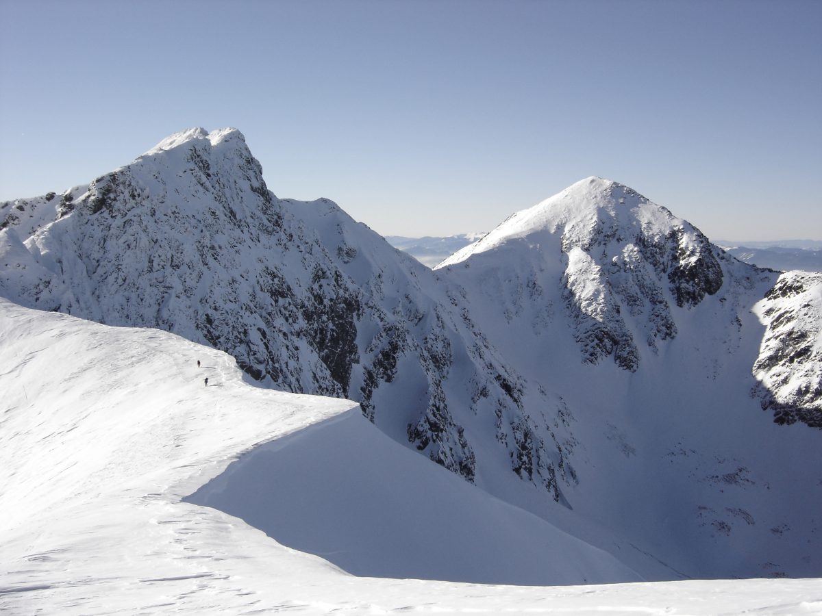 Hrubá kopa (2166 m n.m.) zo Žiarskej doliny