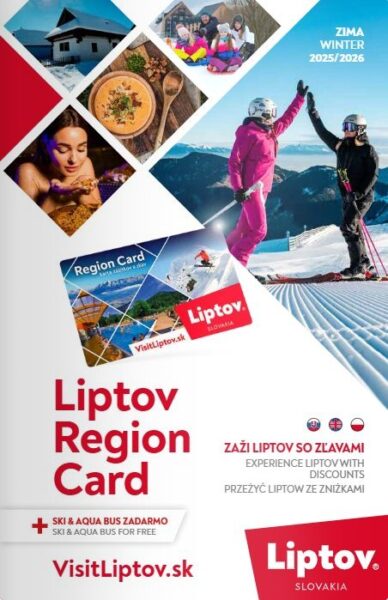 Zniżki z Liptov Region Card – Zima 2025/26